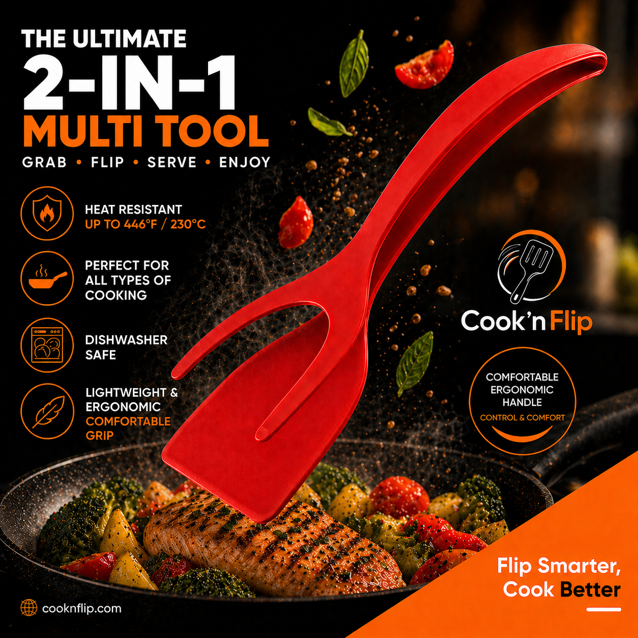 The 2 in 1 Cook'nFlip