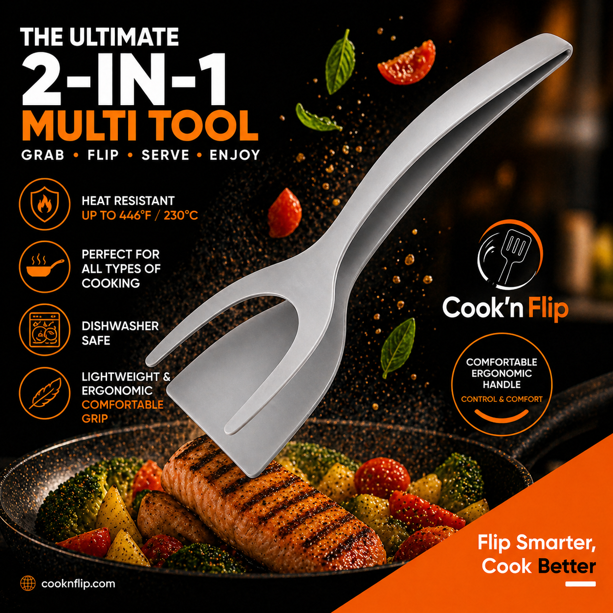 The 2 in 1 Cook'nFlip