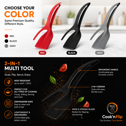 The 2 in 1 Cook'nFlip